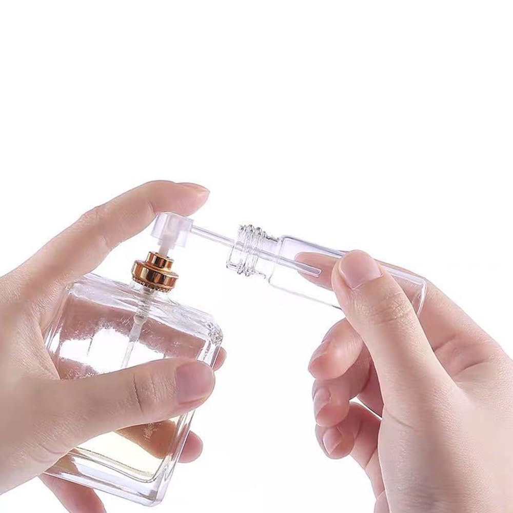 Arvintas 30 Pcs Perfume Dispenser Pump, Travel Mini Perfume Refillable Bottle Pump Transfer Tool For Travel Refillable Perfume S