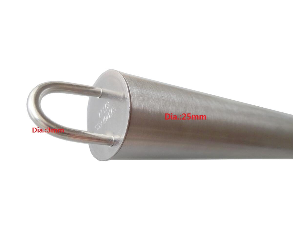 D Drneeko Stainless Steel Wire Balloon Whisk- 8 Sturdy Wires, 10-Inch Food Mixer Beater Heavy Duty Hanging Hook