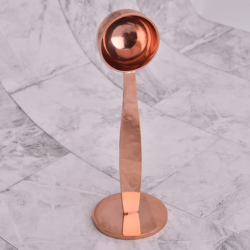 Coffee Scoops, 1 Pc 15 Ml (1 Tpsp) Rose Gold 304 Stainless Steel Espresso Coffee Measuring Spoon 1 Tablespoon Measure Spoon With