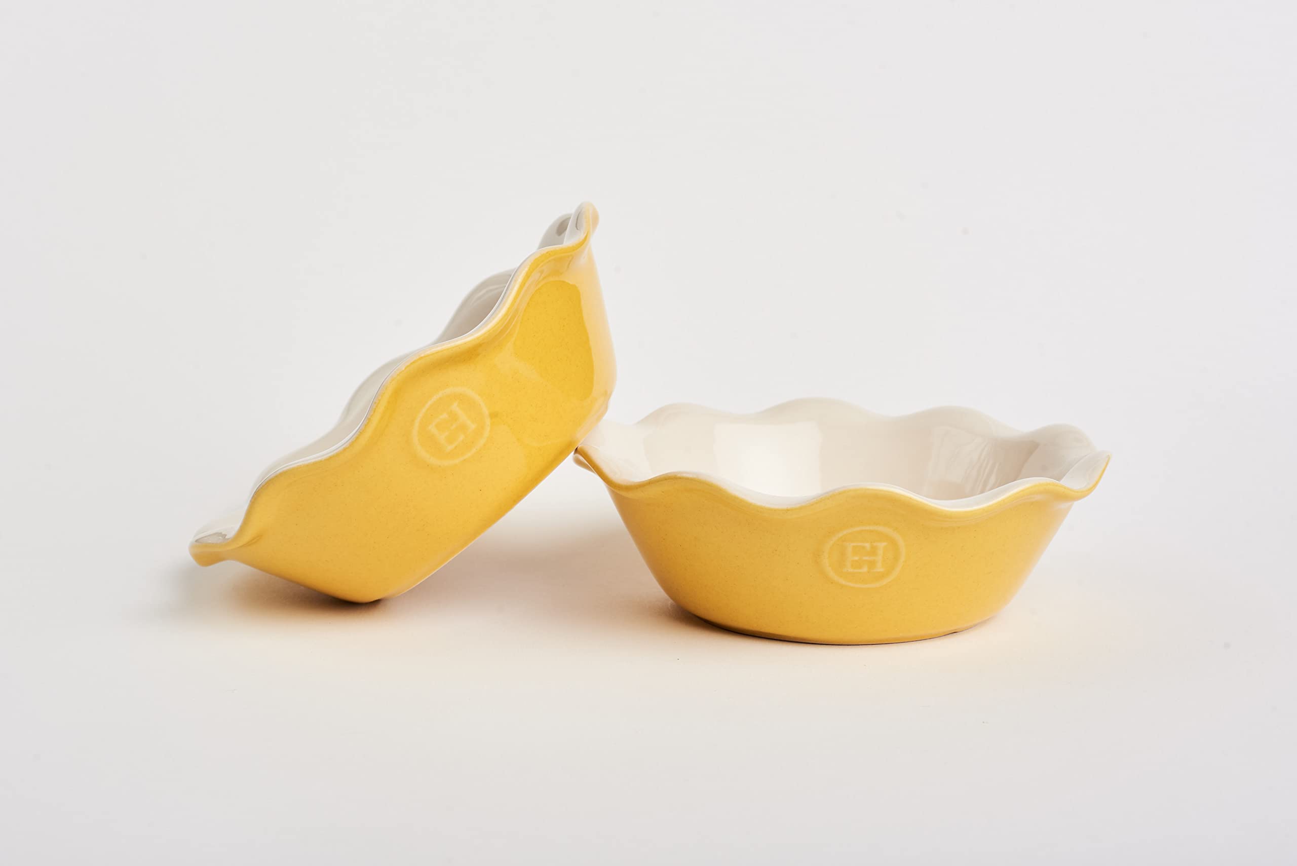 Emile Henry Mini Pie Dish (Set Of 2) | Leaves