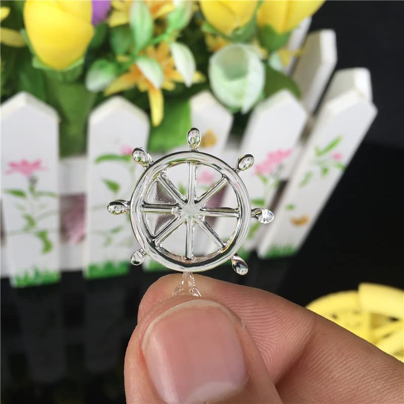 Playing Mold Mini Sea Oar Boat Anchor Star Rudder Lifebuoy Silicone Mold Tools For Make Chocolate Hard Candie Dessert Ice Fondan