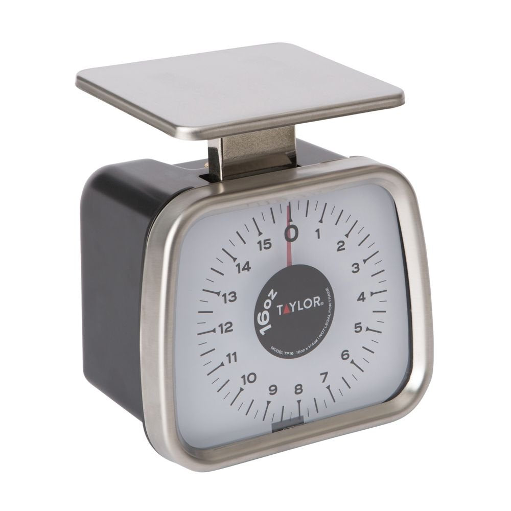 Taylor Tp16 Mechanical Ss Fixed Dial Portion Scale, 16 Oz X 1/4 Oz
