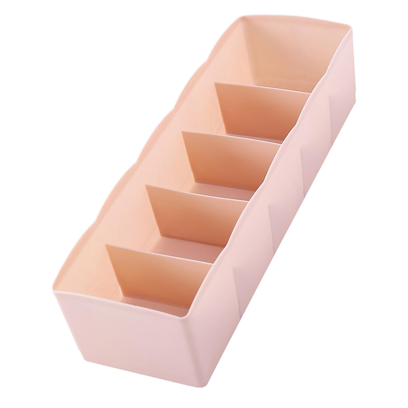 Secret Desire Socks Underwear Organizer Dividers Socks Storage Boxes For Dorm Wardrobe Bra Pink