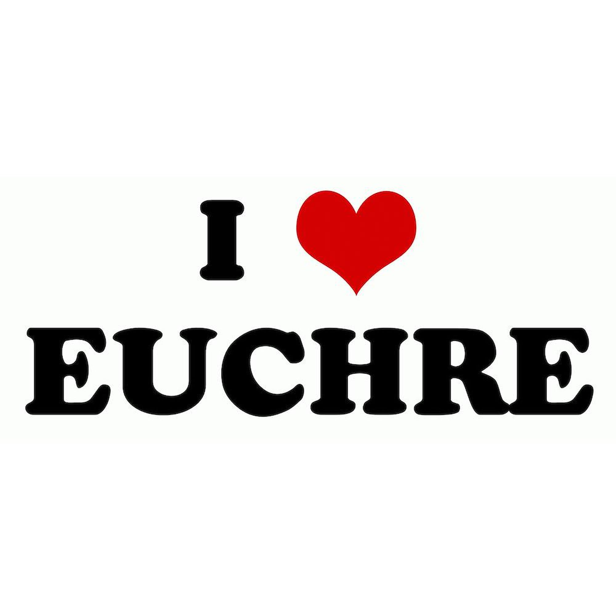 CafePress I Love EUCHRE Mugs 15 oz (444 ml) Ceramic Coffee Mug