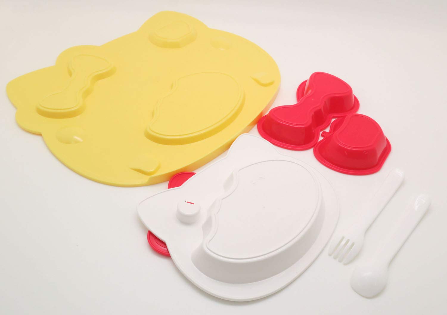 Osk Sanrio Hello Kitty Kid'S Plate And Cutlery Set Kp-18