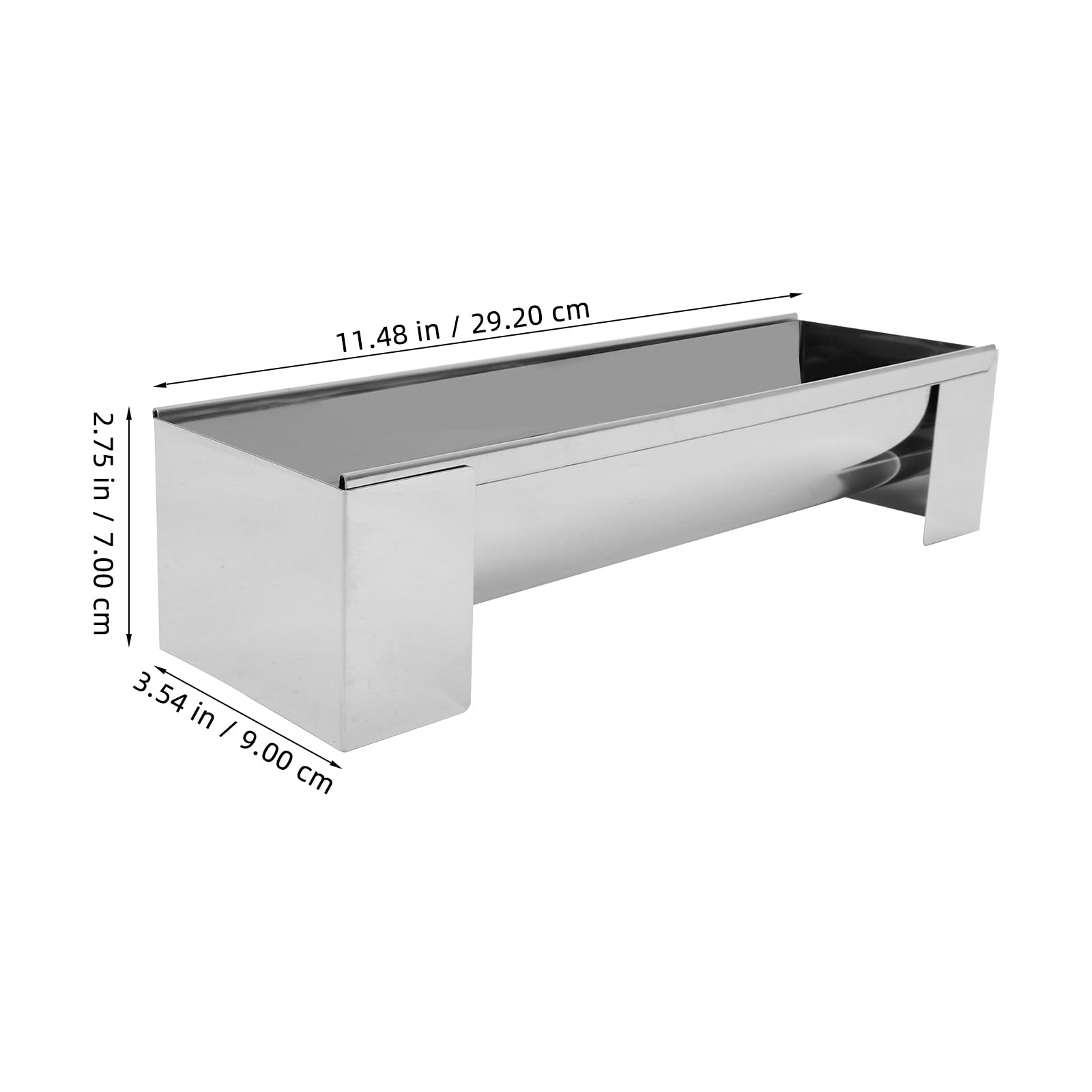 Hemoton U- Shape Cake Mold U- Shape Bread Baking Mold Stainless Steel Bakeware Cranberry Biscuit Cake Bread Mold Model Mould For