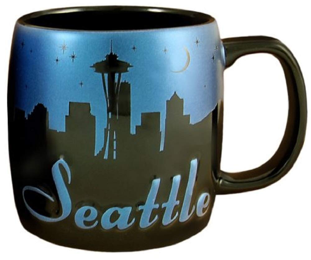Americaware - State Of Seattle Souvenir Gift Ceramic Coffee Mug / Cup - 20Oz