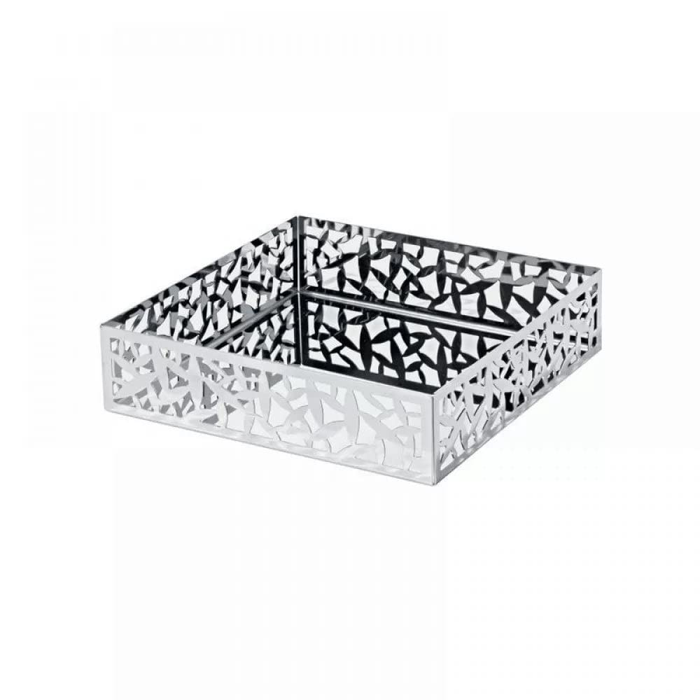 Alessi | Cactus - Design Paper Napkin Holder, Stainless Steel