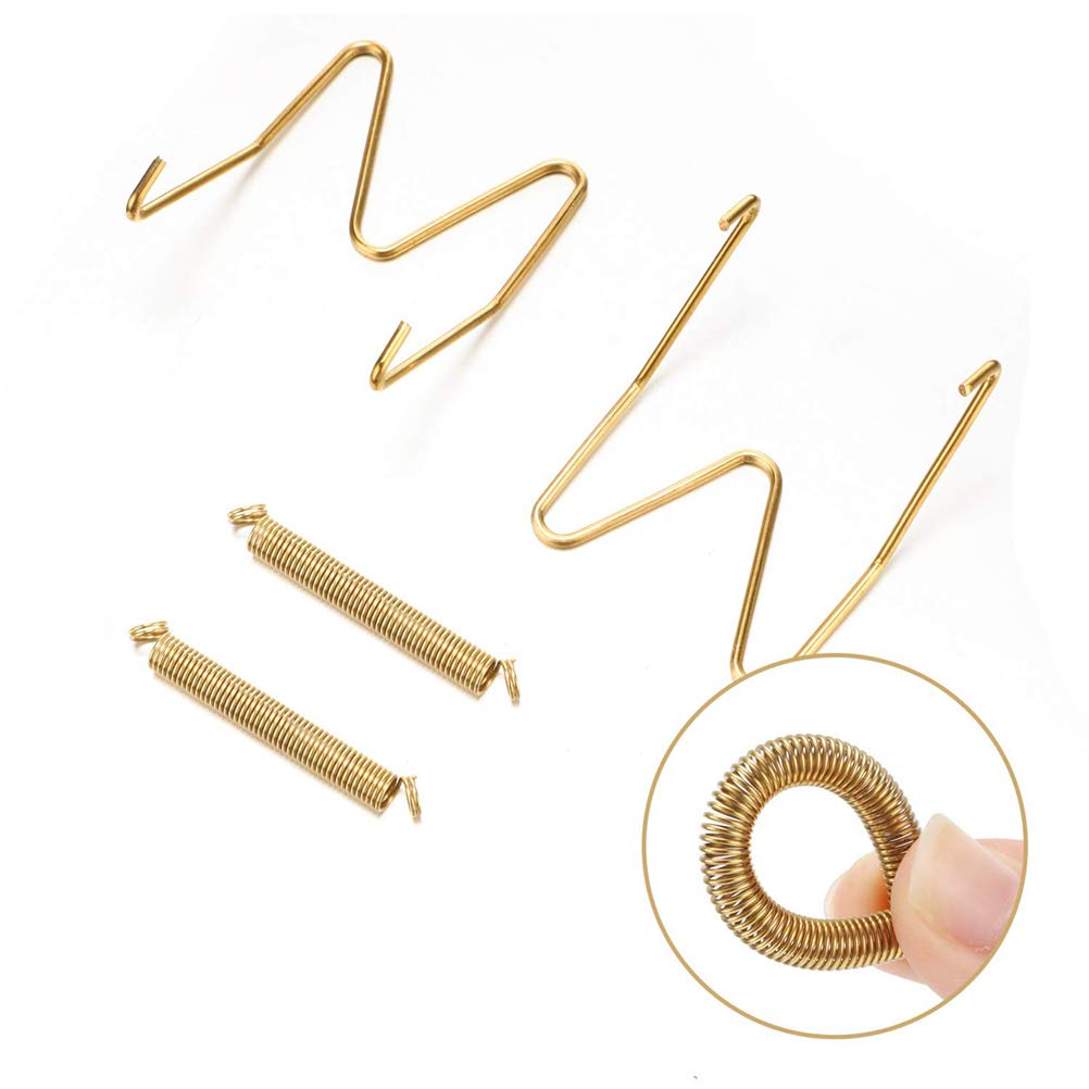 Foccts 10 Pcs Wire Plate Hangers, 8 Inch Plate Holders For The Wall And 15 Pack Wall Plate Hooks, Invisible Dish Display Plate H