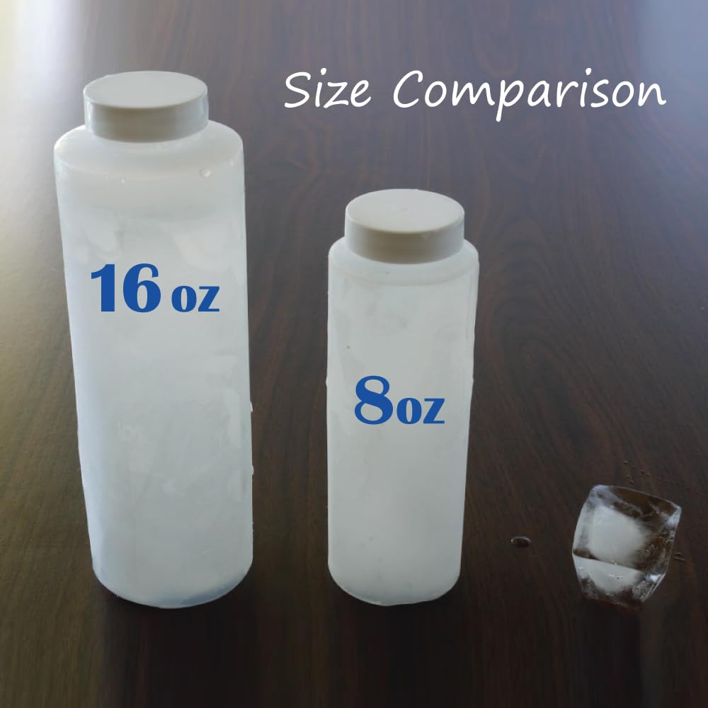 Mycoldcup Ice Stick - Large (8Oz) For Wide Mouth Water Bottles, Beverage Dispensers, Water Jugs, Growlers - Bpa-Free (Set Of 4)