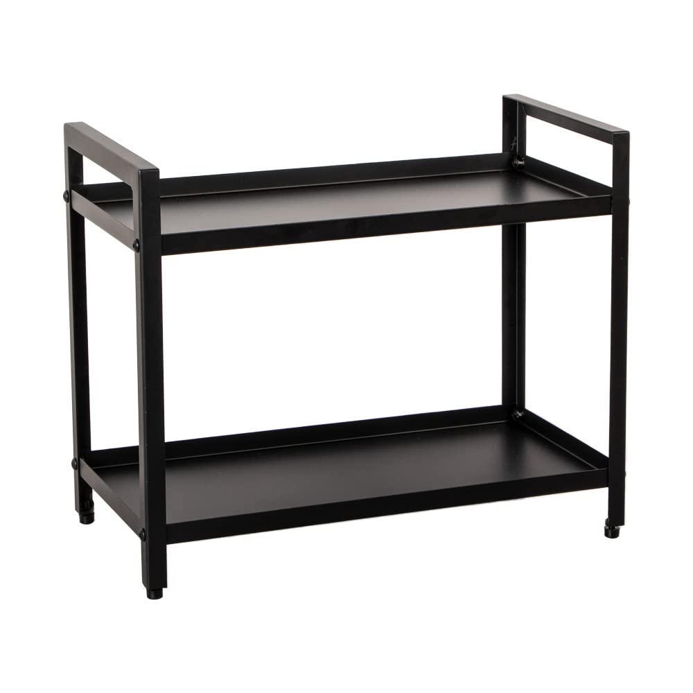 DECOWORLD || 2 Tier Multipurpose Countertop Organizer Stand || Multishelf Storage Rack for Kitchen, Bathroom or Dressing table||