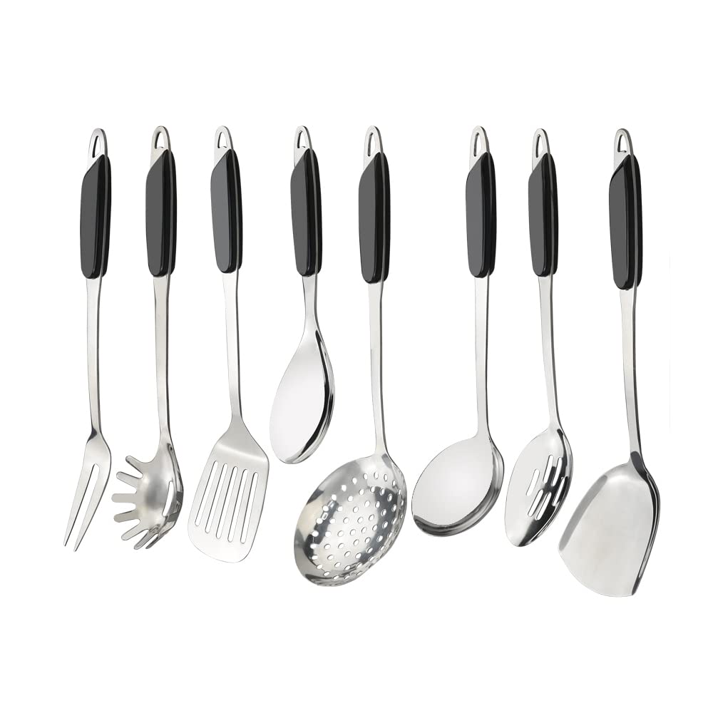 Hommp 8-Piece Stainless Steel Kitchen Cooking Utensils Tool