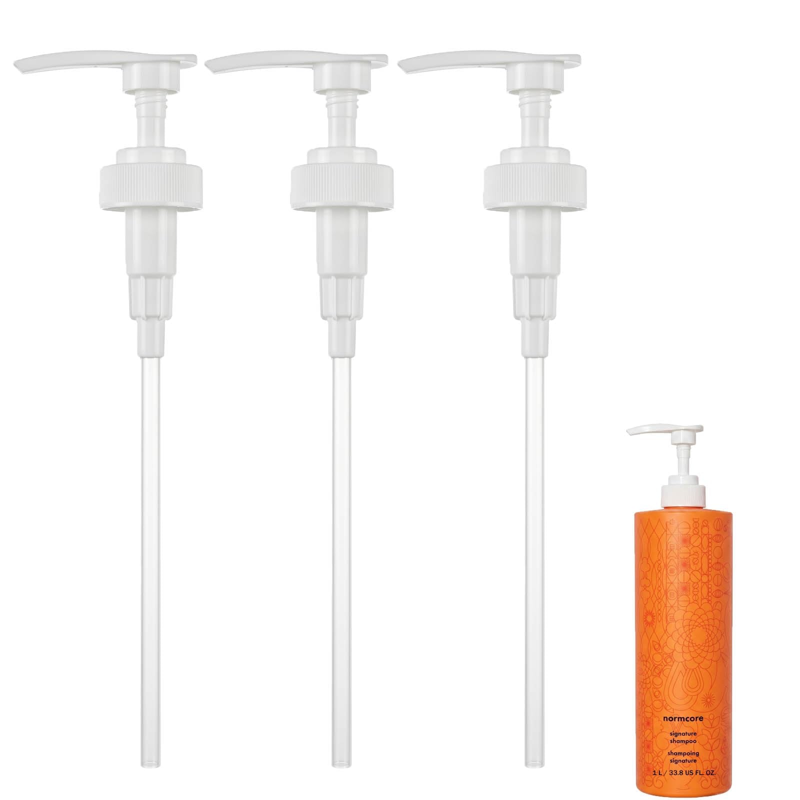 Shampoo and Conditioner Pump Compatible with amika 1L/33.8 Fl Oz Bottles, Dispensing Liter Pump for amika Shampoo and Conditione