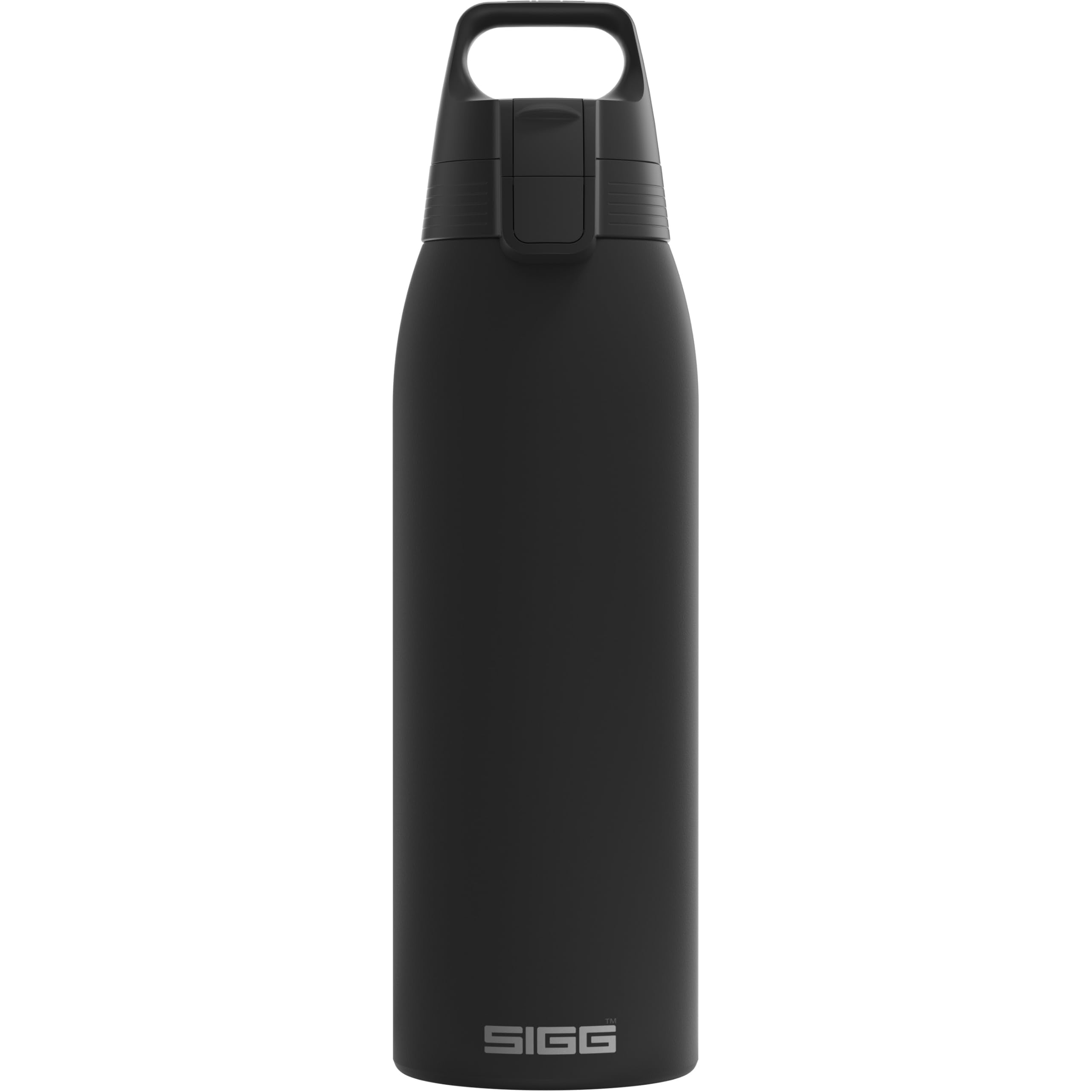 SIGG - Insulated Water Bottle - Shield Therm One Black - Suitable for Carbonated Beverages - Leakproof - Dishwasher Safe - BPA F