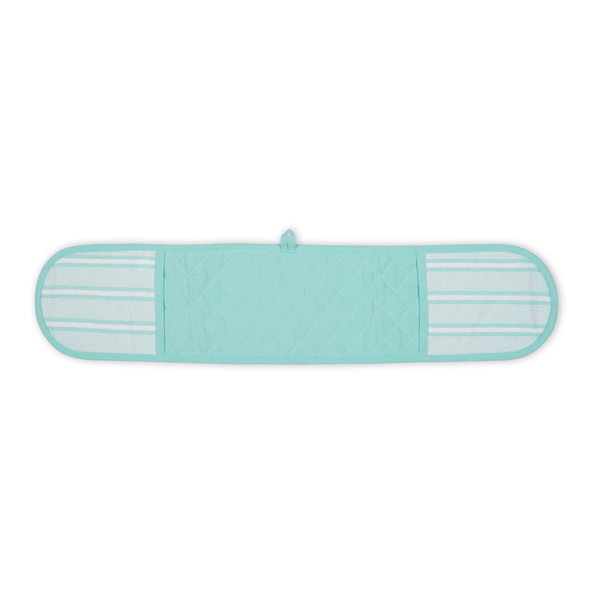 AQUA CHEF STRIPE DOUBLE OVEN MITT