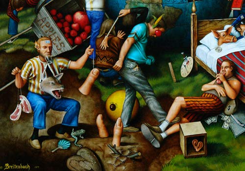 T. E. Breitenbach Proverbidioms Ii - Poster 28X22 Inches