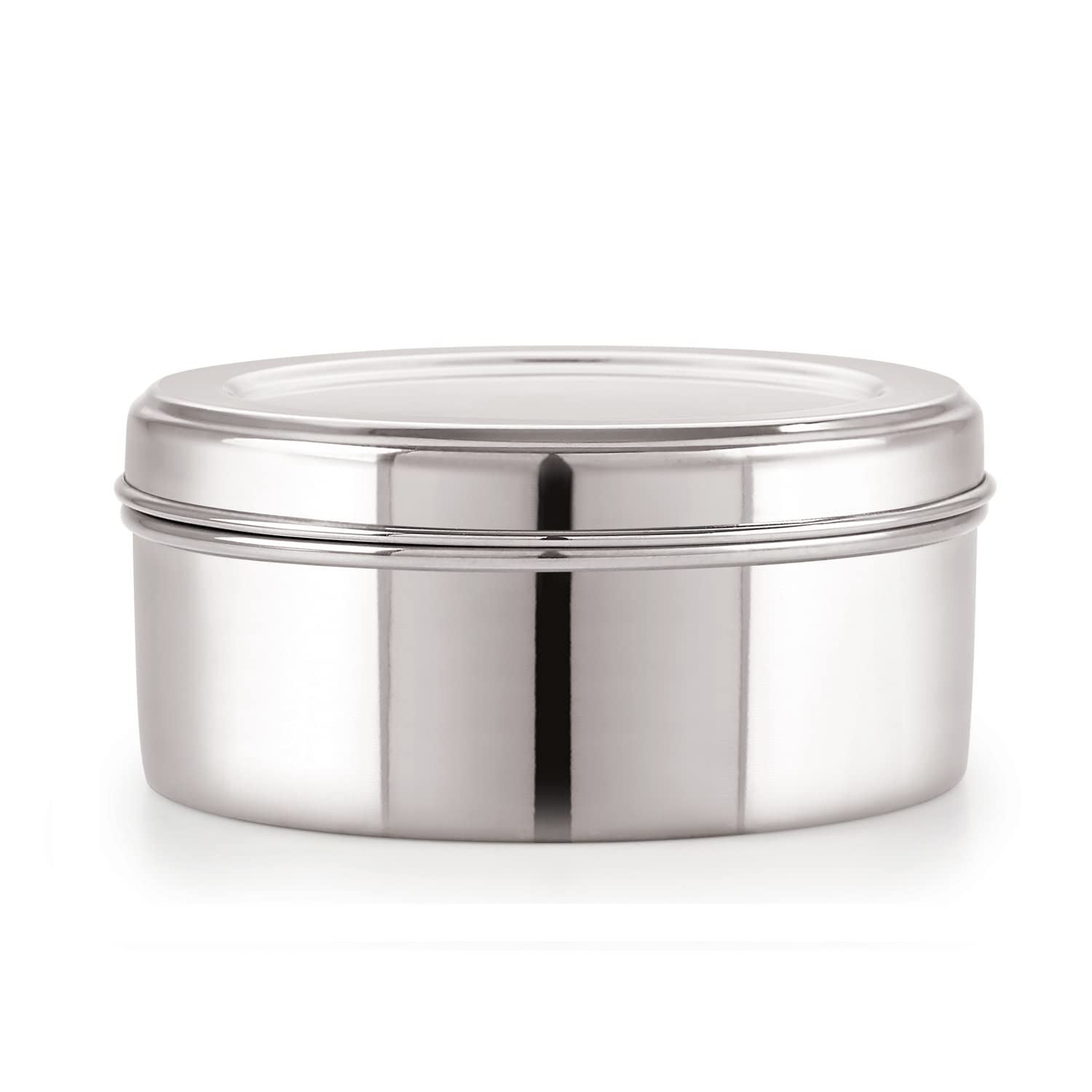 Neelam  Spdb008P Stainless Steel 8 26G Puri Dabba, 550 Ml, Silver