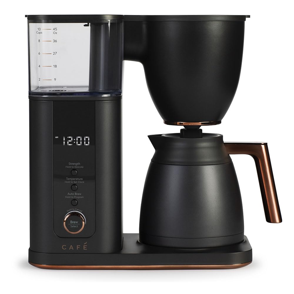 Caf Specialty Drip Coffee Maker | 10Cup Insulated Thermal Carafe | WiFi Enabled VoicetoBrew Technology | Smart Home Kitchen