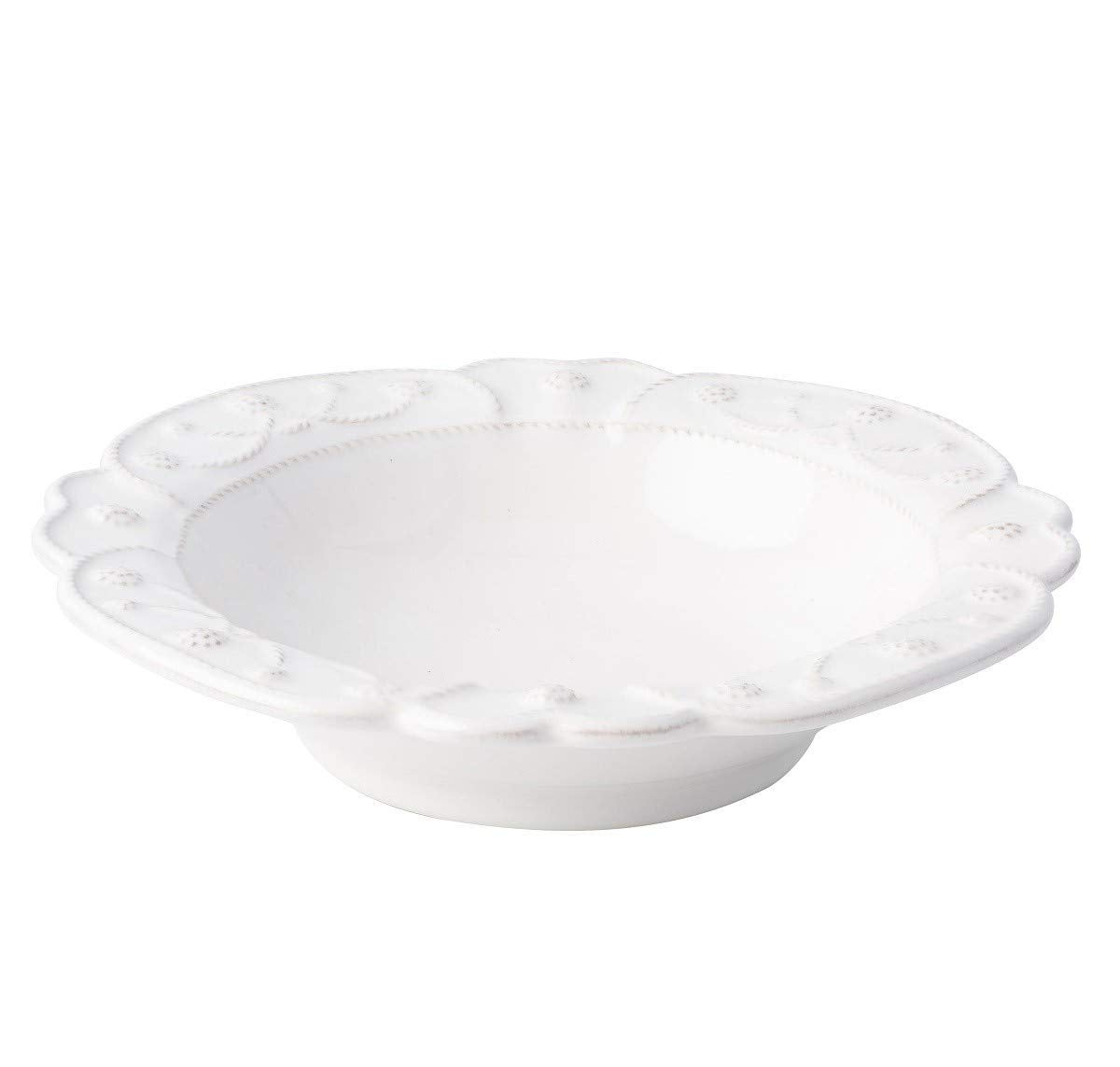 Juliska Jardins Du Monde Whitewash Coupe Pasta/Soup Bowl