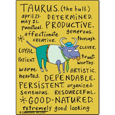 Taurus Nice Clayboys - Rectangle Magnet