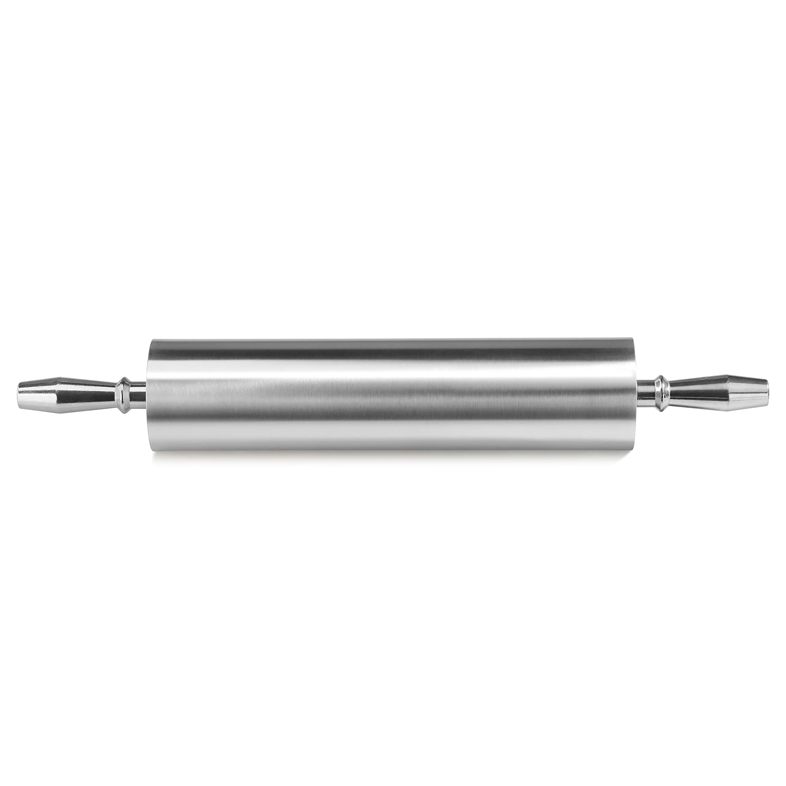 New Star Foodservice 37517 Extra Heavy Duty Restaurant Aluminum Rolling Pin, 15'', Silver