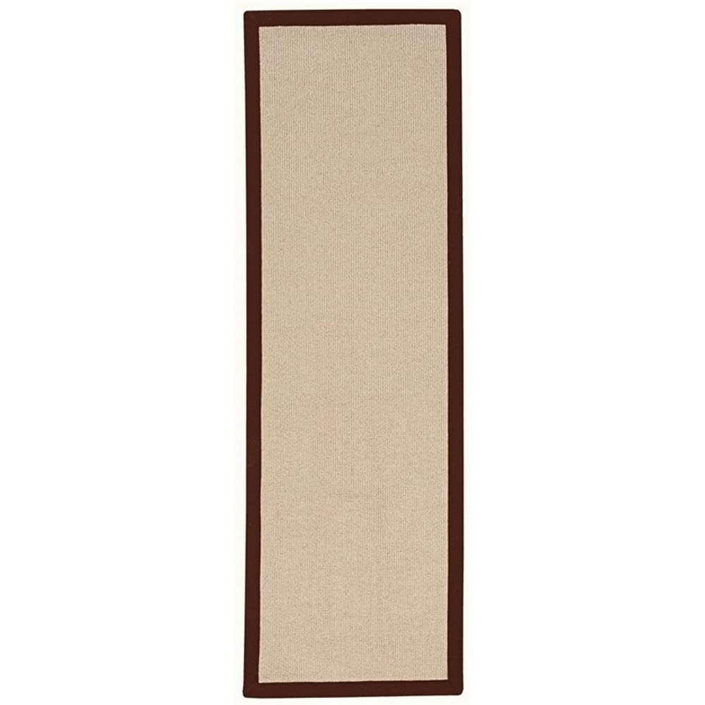 Athena Natural & Brown 2.6x8, Rug