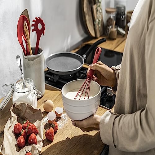 Ballarini Rosso Whisk, Made In Italy, Red