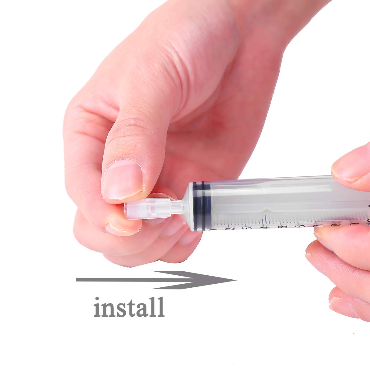 Mub 10Ml Perfume Dispenser Pump Perfume Extraction Plastic Adapter Syringe Pump For Travel Refillable Perfume Atomizer Spray Bot