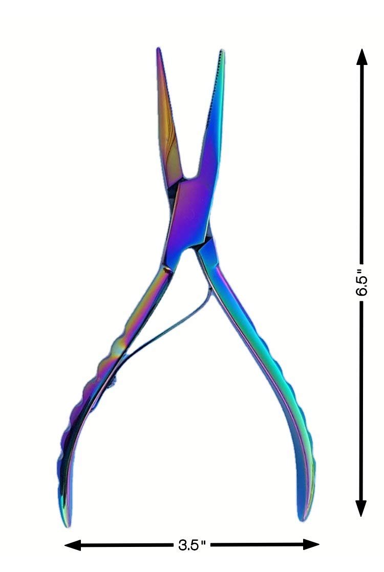 Fish Bone Pliers/Tweezers Stainless Steel Washable (Plasma)