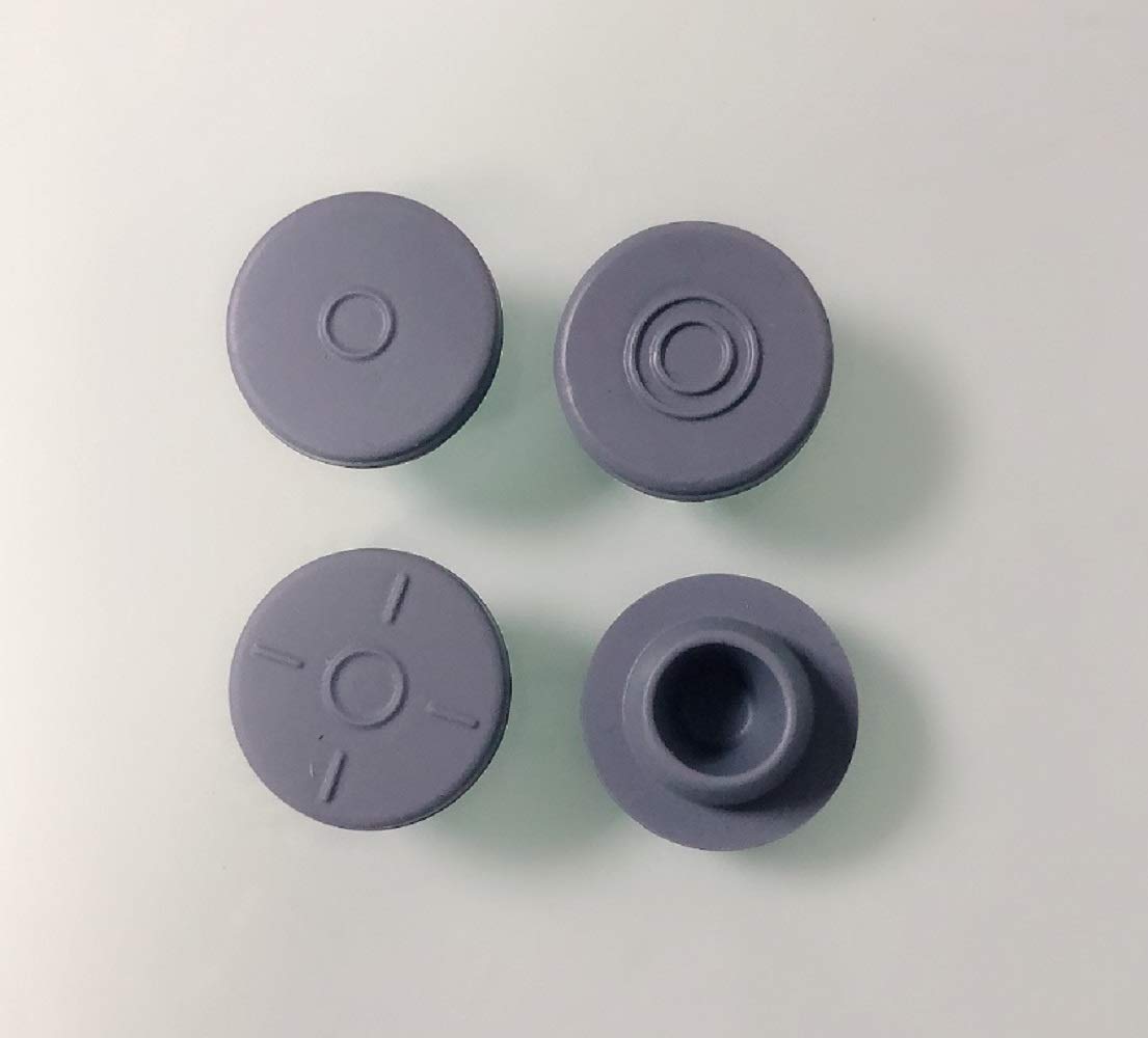 SUCOHANS 100 peices Mushrooms Self Healing Injection Ports  20mm Rubber Bottle Stoppers  For 13 mm (0.51in) diameter opening Mason Jar Lids