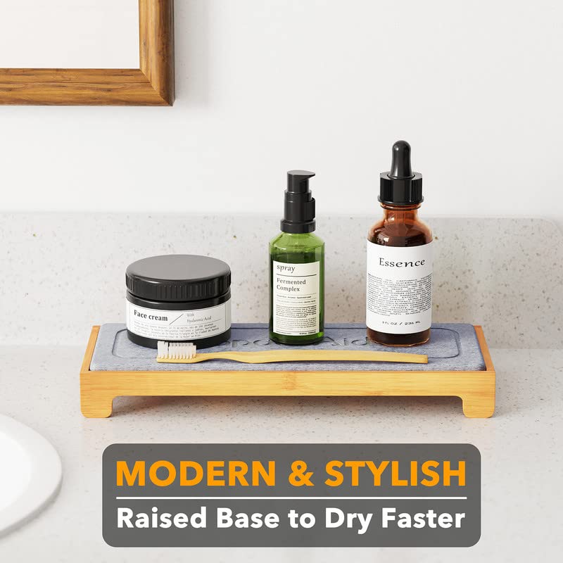 Spaceaid Dryingneat Instant Dry Sink Caddy Organizers, Kitchen Sponge Soap Holder Dispenser, Countertop Fast Drying Counter Tray