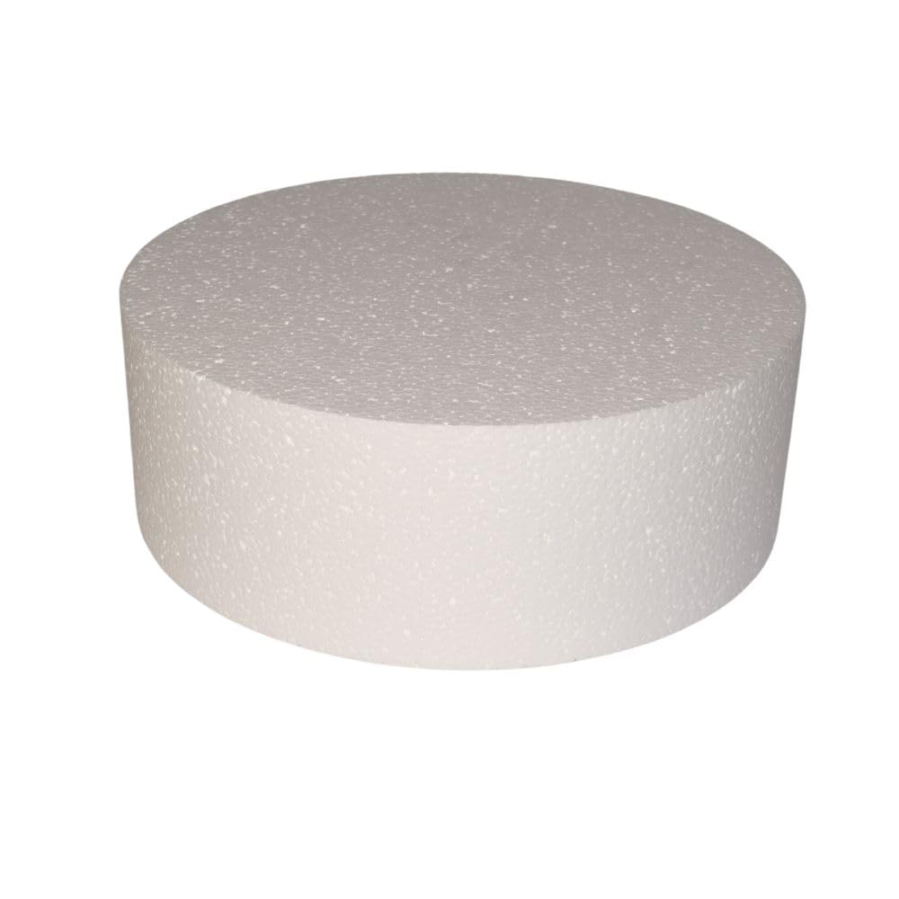 Oasis Supply Dummy Round Cake, 11 x 4, White