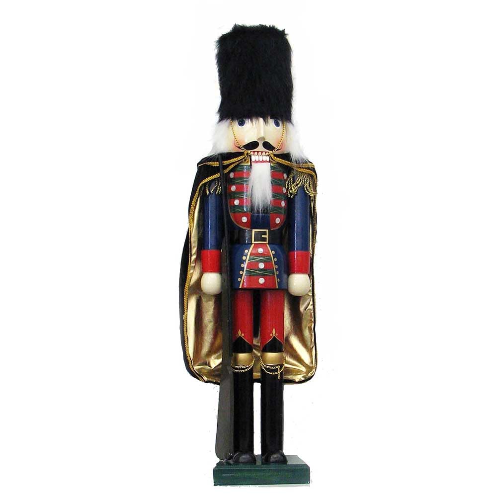 Kurt S. Adler Wooden Nutcracker Soldier Christmas Dcor, STD, Multicolored