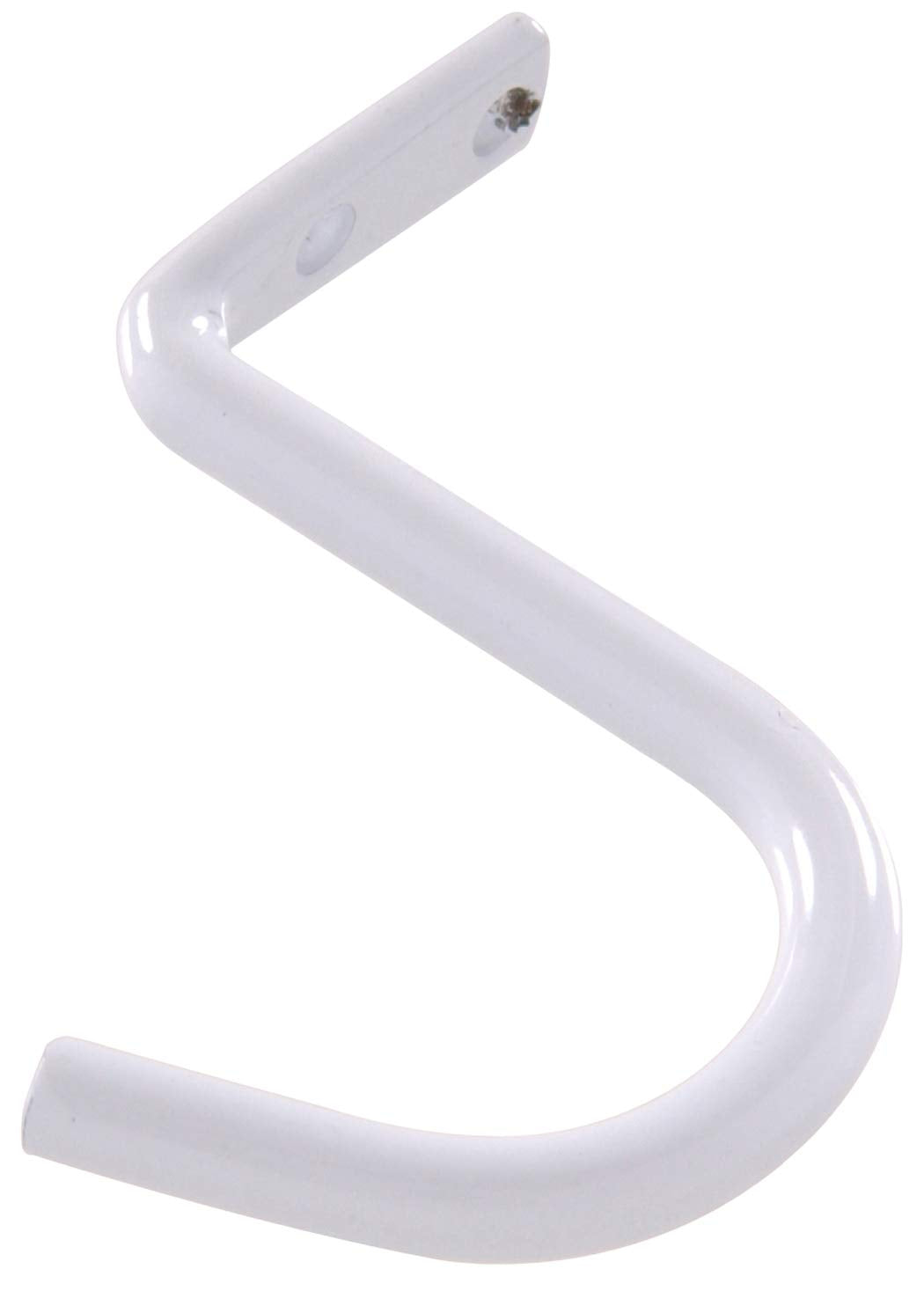 Hillman 853037 1-1/4'' Closet Rod Center Support - White Finish 1-Pack