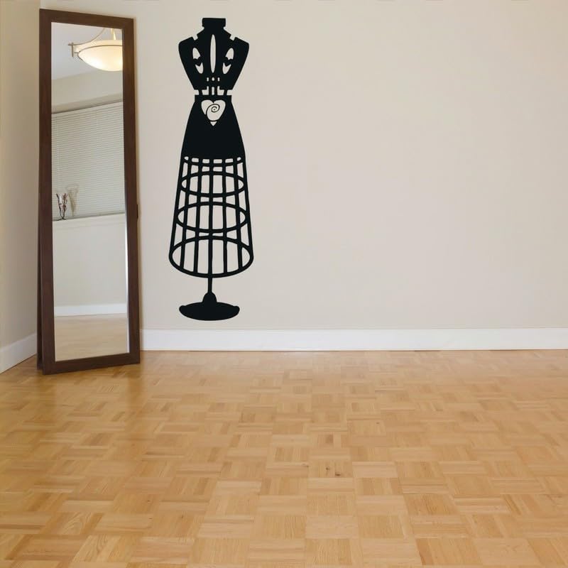 GADGETS WRAP Wall Decal Vinyl Sticker Dress Fashion Pattern for Office Home Wall Decoration