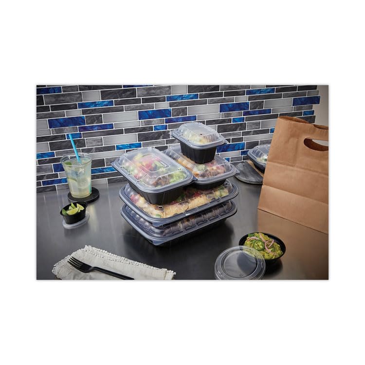 Pactiv Pctycnv6X4Ppdl Earthchoice Entree2Go Takeout Container Vented Lid 5.65 X 4.25 X 0.93 In. - Plastic Clear