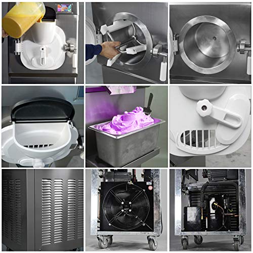 Kolice Etl Certificate Commercial Hard Ice Cream Machine, Gelato Hard Ice Cream Making Machine, Hard Ice Cream Maker, Batch Free