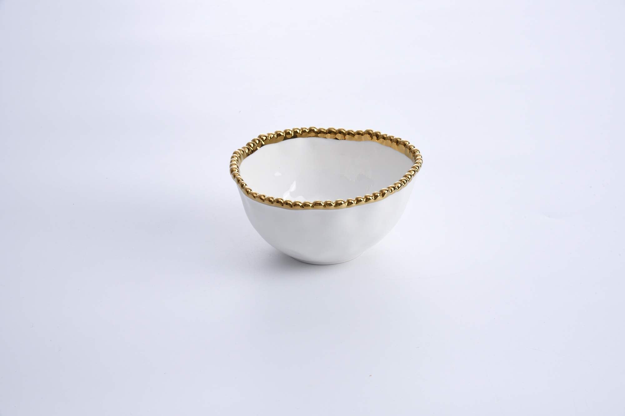 Pampa Bay Golden Salerno Porcelain Small Bowl
