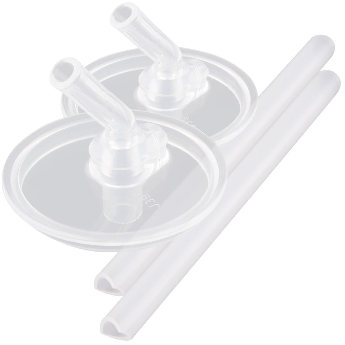 Thermos 12 oz Bottle Replacement Straws  Clear