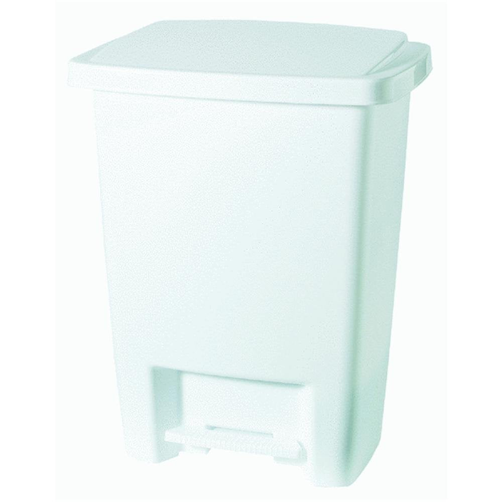 Rubbermaid Inc 33Qt Wht Wastebasket 2841-87 Wastebaskets Kitchen
