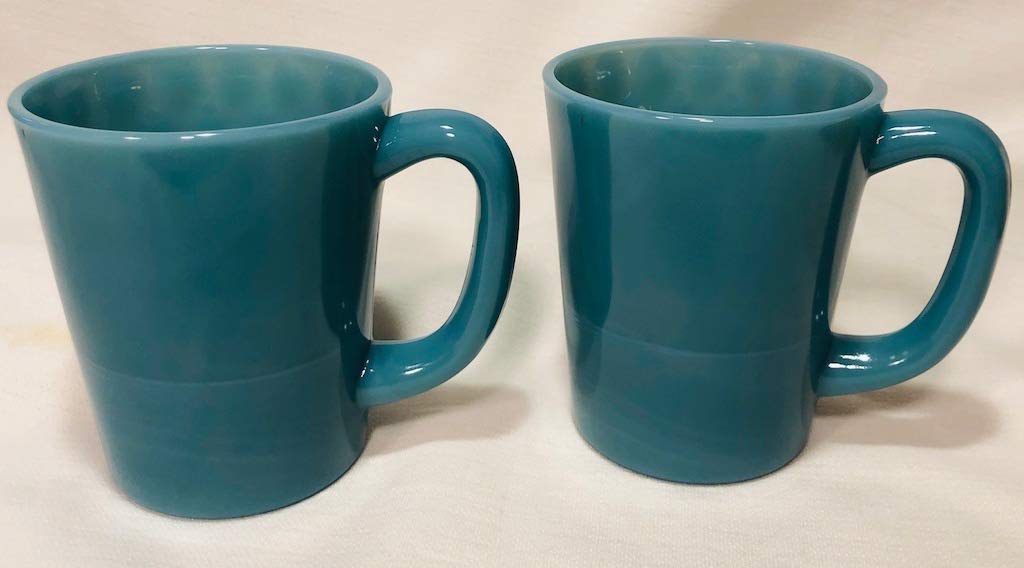 Glass Coffee Mug - Usa - American Made (2, Georgia Blue)