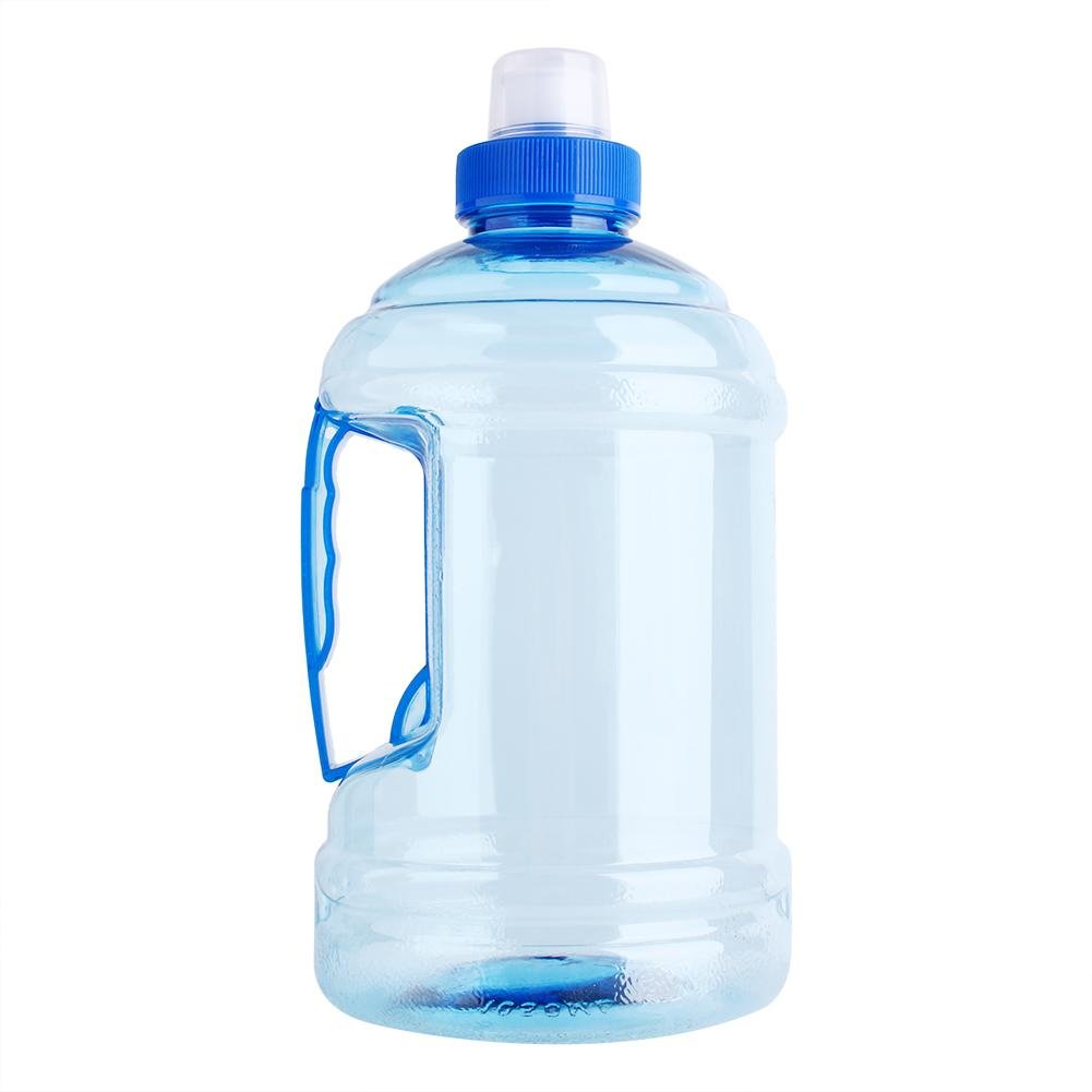 FILFEEL Plastic Water Bottle With Handle, 1L Large Bottle BPA Plastic Kettle Drinking Container with Handle for Outdoor Training