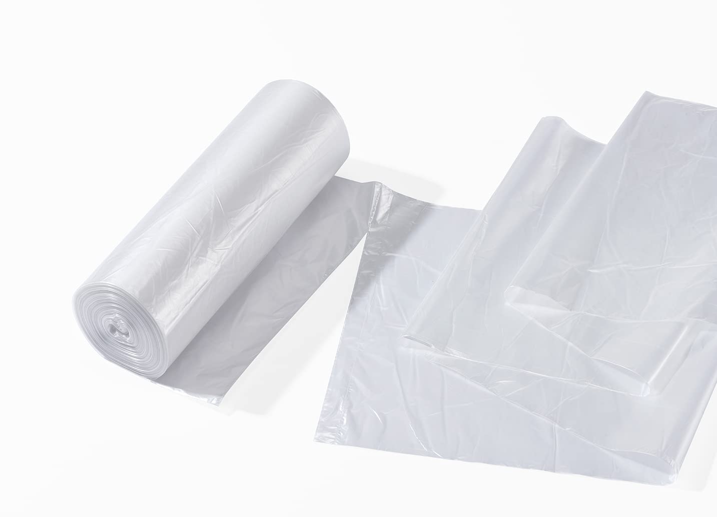 Typlastics 55 Gallon Clear Trash Can Liners - 36 X 60 - Hd Garbage Bags - Case Of 200