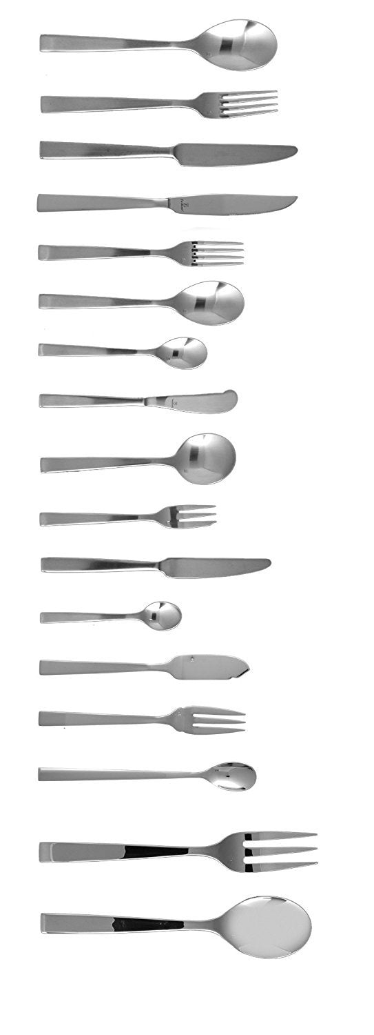 Fortessa Spada 18/10 Stainless Steel Flatware Table Spoon, Set Of 12