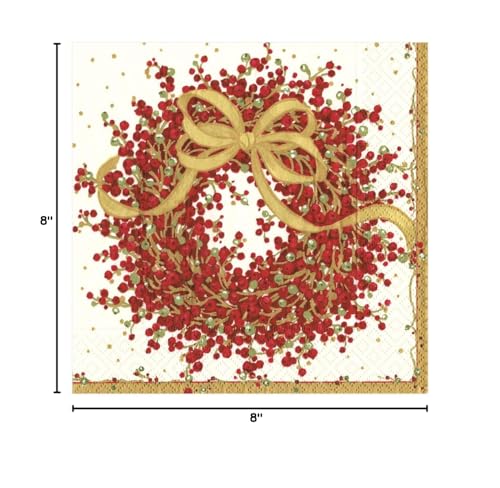 Christmas Napkins Christmas Party Christmas Dinner Party Paper Dinner Napkins Pepperberry Pk 40