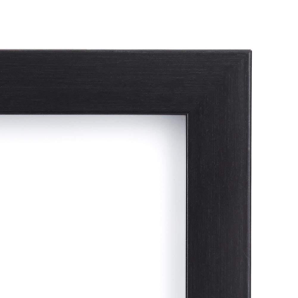 Amazon Basics Rectangular Photo Picture Frame, 5 x 7, Pack of 2, Black