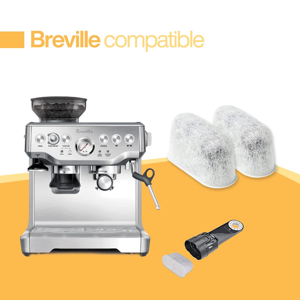 24-Pack Replacement Charcoal Water Filters Compatible With Breville Bwf100 - Premium Activated Charcoal Filters For All Breville