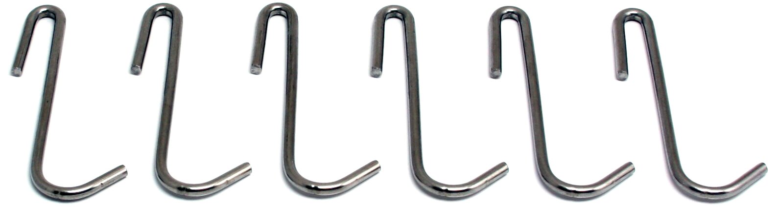 Enclume Essentials Pot Hook, Set Of 6, Use With Pot Racks, Stainless Steel