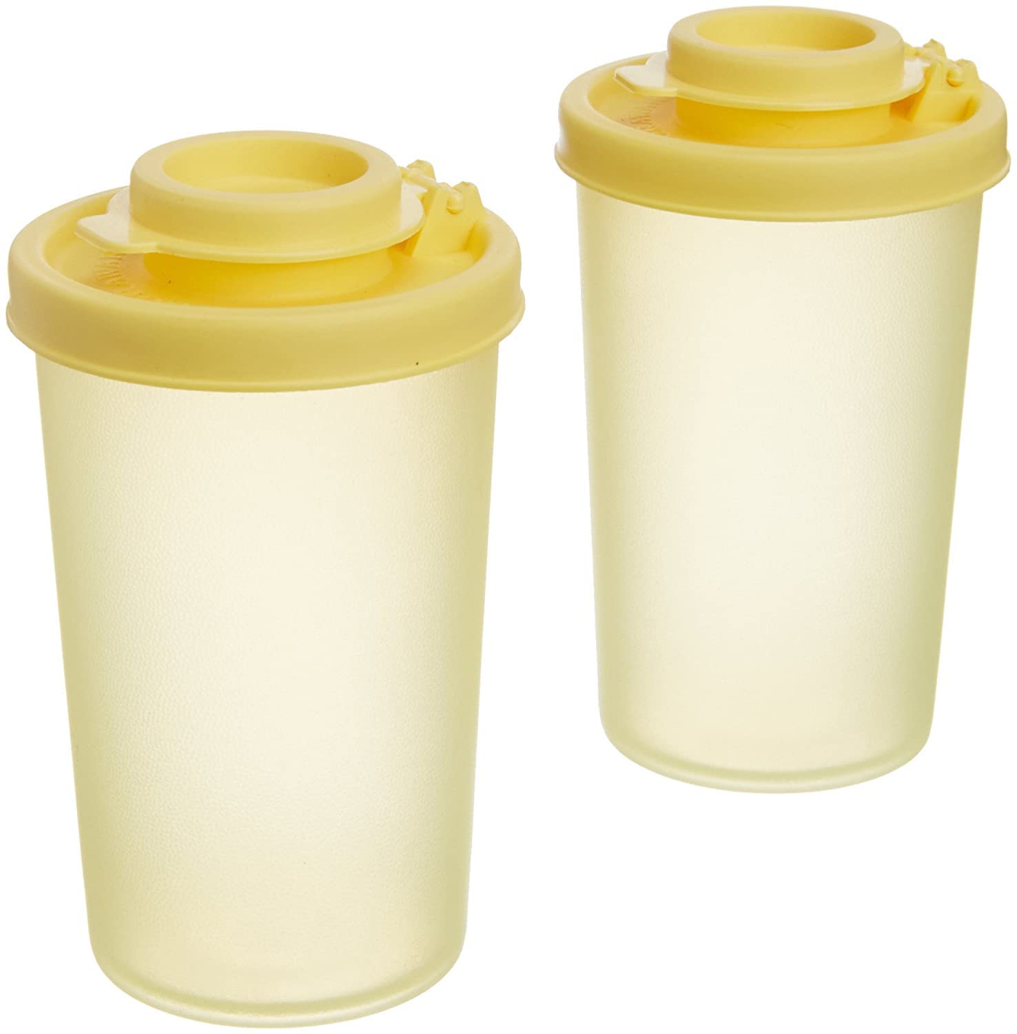 Signoraware Polypropylene Spice Shaker Set, 140Ml, Set Of 2, Lemon Yellow