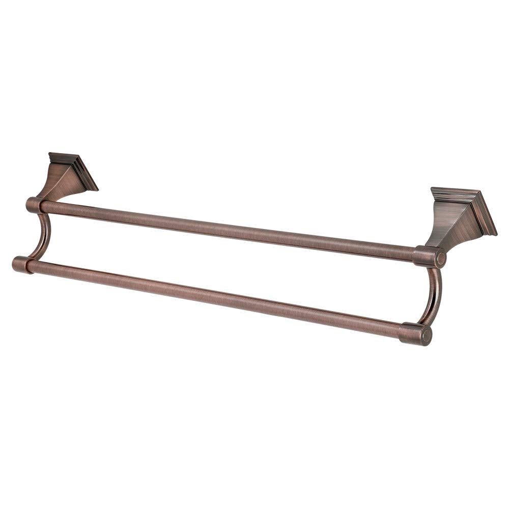 Kingston Brass BAH6123AC Monarch 24-Inch Dual Towel Bar  Antique Copper